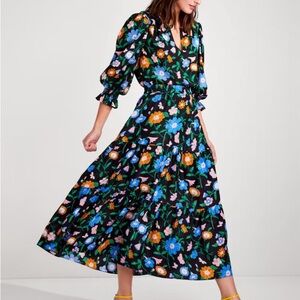 Kate Spade New York Floral Garden Cloqué Skirt